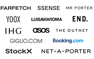 ���鿡�� ���Ž� ĳ�ù� �Ǵ� �귣�� : FARFETCH, Ssense, Mr Porter, YOOX,luisaviaroma, END, IHG, asos, The Outent, GIGLIO.COM, BOOKING.COM, StockX, NET-A-PORTER