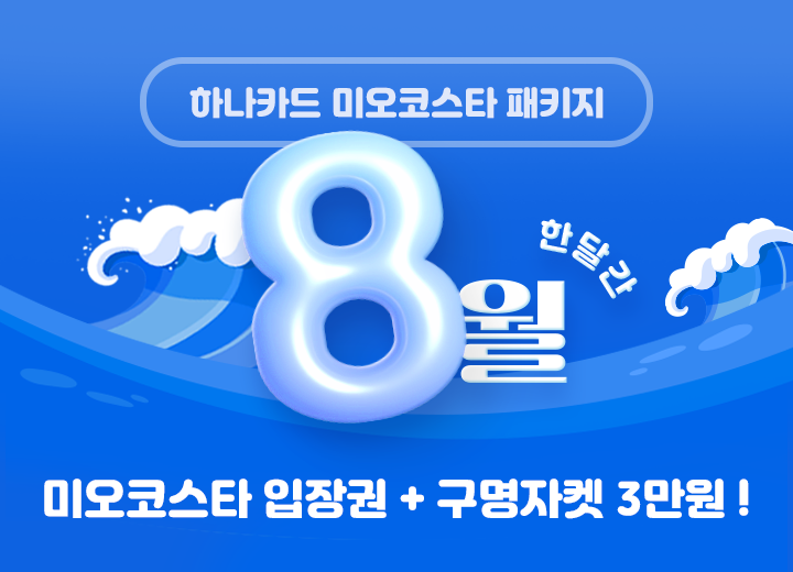 �ϳ�ī�� �̿��ڽ�Ÿ ��Ű�� 8�� �Ѵް�! �̿��ڽ�Ÿ ����ǰ��������� 3���� ���� ����