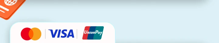 ������ ���� ç����. MASTERCARD/VISA/UnionPay